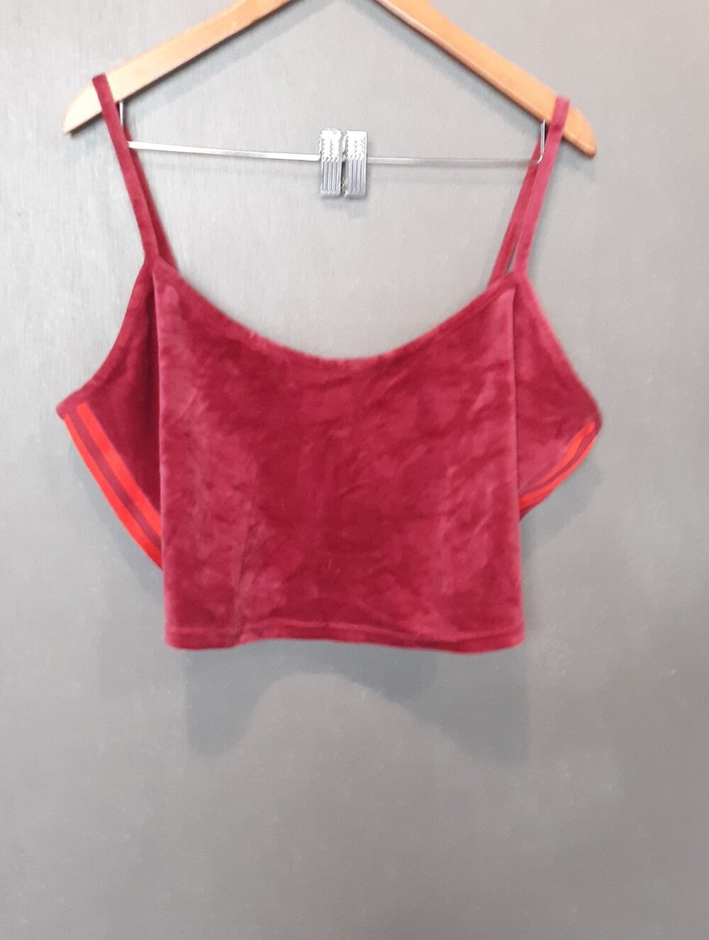 Adidas Ivy Park Velour Crop Top NWT Plus Size 4X